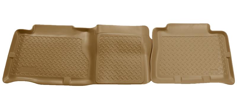 GMC Yukon Floor Mats - Rear - Husky Liners - Classic Style - Tan - `02-`06